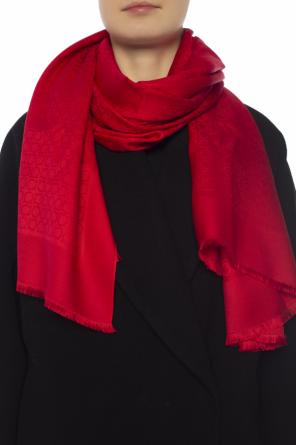Patterned logo scarf, zdjęcie 2 Patterned logo scarf od Salvatore Ferragamo